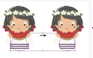 吃瓜女孩q版,吃瓜女孩Q版形象大揭秘